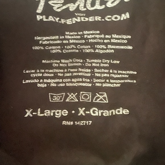 Fender Pre Bass T-shirt - Picture 4 of 4